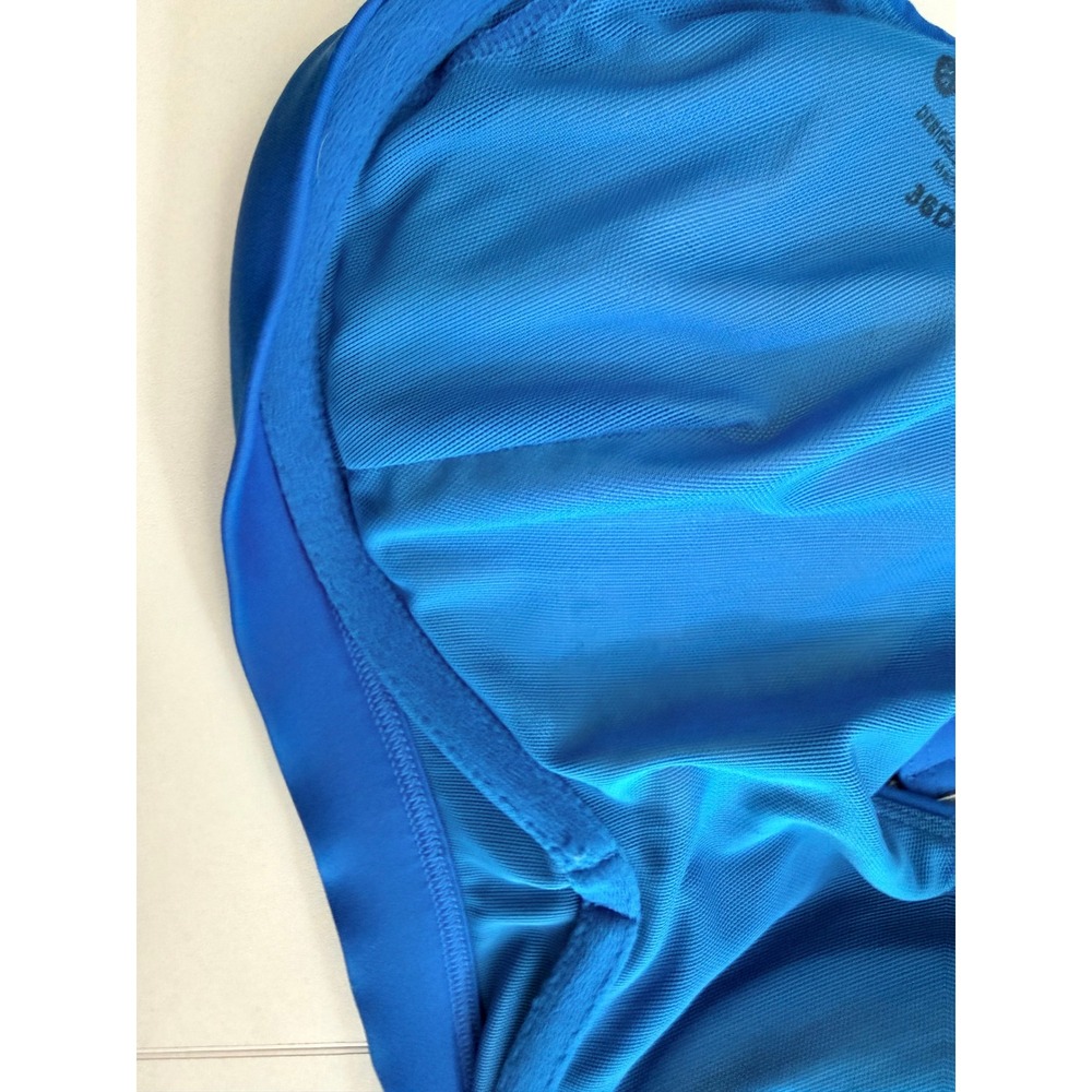 Athleta Women Swim Bikini Top Blue Underwire 36D/DD - Picture 6 of 8